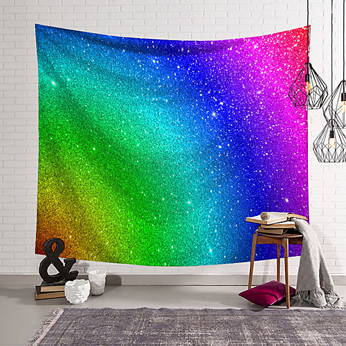 

Rainbow Wall Tapestry Art Decor Blanket Curtain Hanging Home Bedroom Living Room Decoration Polyester
