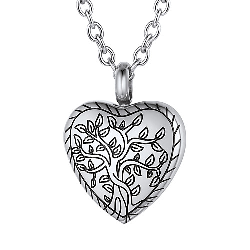 

Women's Men's Pendant Necklace Necklace Heart Fashion Vintage Titanium Steel Silver Gold Black 505 cm Necklace Jewelry 1pc For Christmas Gift Birthday Party Festival