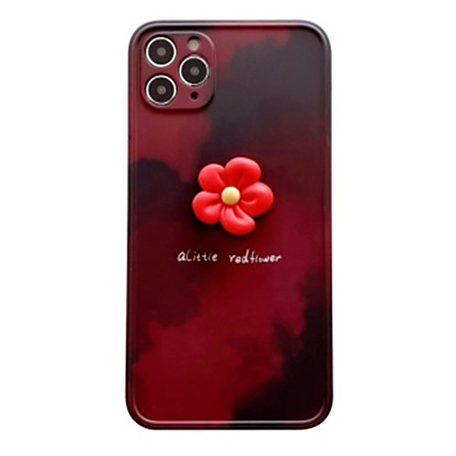 

Phone Case For Apple Back Cover iPhone 12 Pro Max 11 SE 2020 X XR XS Max 8 7 Shockproof Dustproof Flower TPU