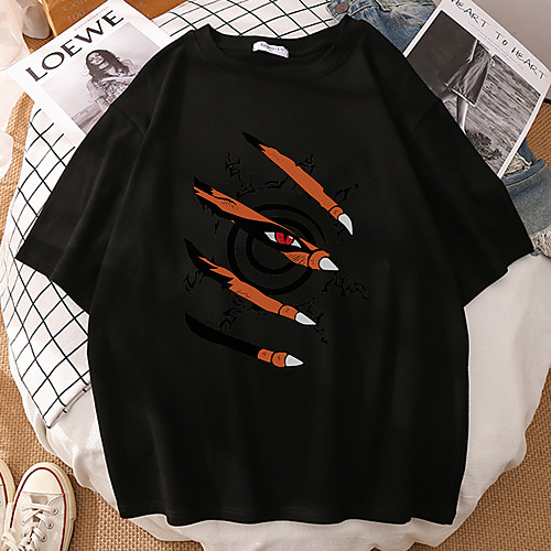 

Inspired by Naruto Cosplay Cosplay Costume T-shirt 100% Polyester Print T-shirt For Women's / Men's