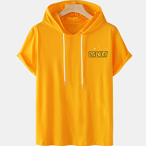 

Men's Unisex Tee T shirt Hot Stamping Graphic Prints Letter Plus Size Short Sleeve Casual Tops 100% Cotton Basic Designer Big and Tall White Blue Orange