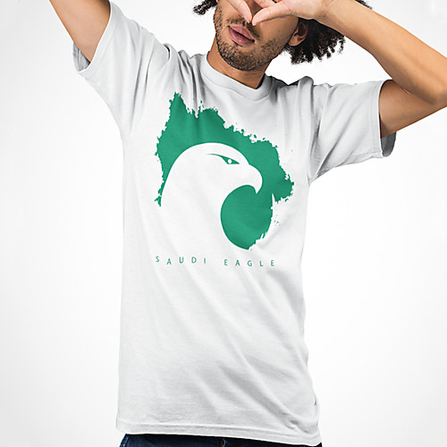 

Men's Unisex Tee T shirt Hot Stamping Graphic Prints Bird Plus Size Print Short Sleeve Casual Tops Cotton Basic Designer Big and Tall White