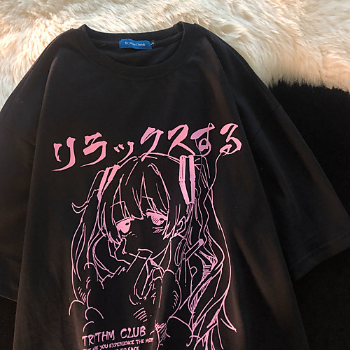 

Inspired by punk Cosplay Cosplay Costume T-shirt 100% Polyester Print T-shirt For Women's / Men's