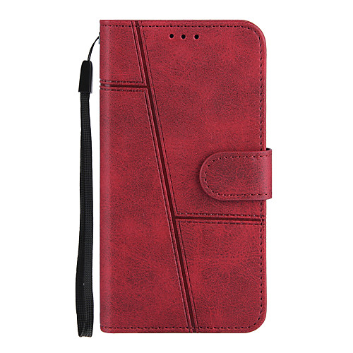 

Phone Case For Apple Full Body Case iPhone 12 Pro Max 11 SE 2020 X XR XS Max 8 7 6 Card Holder Shockproof Dustproof Solid Colored PU Leather