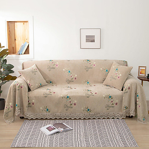 

Sofa Cover Sofa Blanket High Weight Print /Dust-Proof Non-Slip Stylish Elegant /Fit for 1-4 Cushion Couch and L Shape Sofa