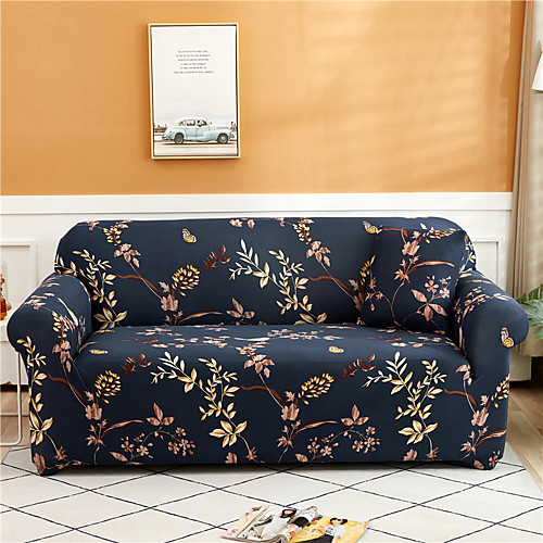 

2021 New Stylish Simplicity Print Sofa Cover Stretch Couch Slipcover Super Soft Fabric Retro Hot Sale Couch Cover