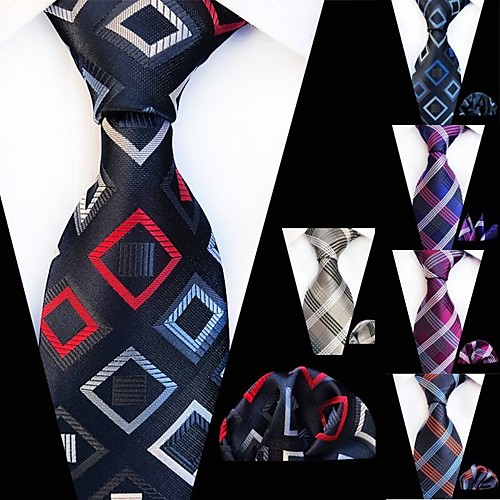 

Men's Work Necktie - Floral / Jacquard