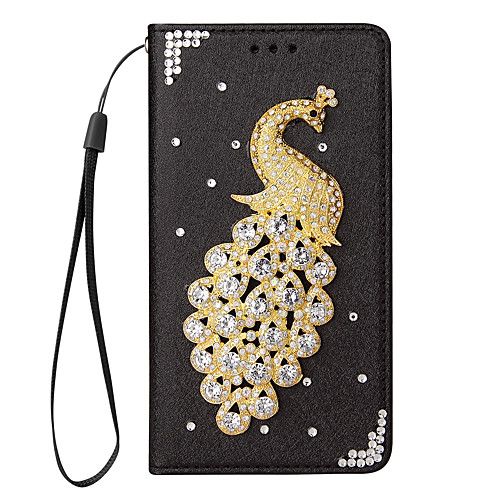 

Phone Case For Apple Full Body Case iPhone 12 Pro Max 11 SE 2020 X XR XS Max 8 7 6 Card Holder Shockproof Dustproof Solid Colored Animal PU Leather