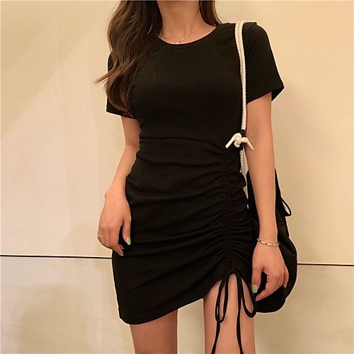 

little black skirt girl suspender dress with a bottom black bag hip tight skirt spring and summer new 2020 trend