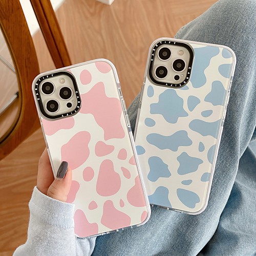 

Phone Case For Apple Back Cover iPhone 12 Pro Max 11 SE 2020 X XR XS Max 8 7 Shockproof Dustproof Geometric Pattern TPU