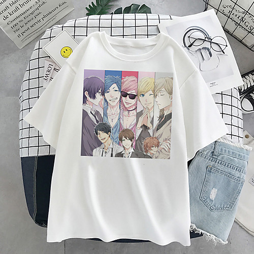 

Inspired by Cosplay Cosplay Cosplay Costume T-shirt Polyester / Cotton Blend Print T-shirt For Women's / Men's