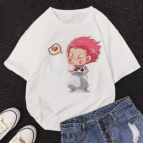 

Inspired by Hunter X Hunter Cosplay Cosplay Costume T-shirt Polyester / Cotton Blend Print T-shirt For Women's / Men's
