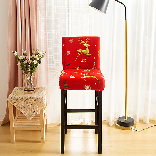 

Print Super Soft Chair Cover Stretch Removable Washable Dining Room Chair Protector Slipcovers Home Decor Dining Room Seat Cover 1 Piece
