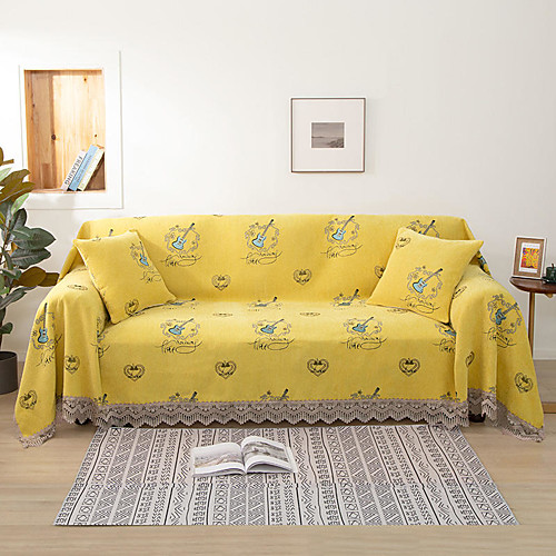 

Sofa Cover Sofa Blanket High Weight Print /Dust-Proof Non-Slip Stylish Elegant /Fit for 1-4 Cushion Couch and L Shape Sofa