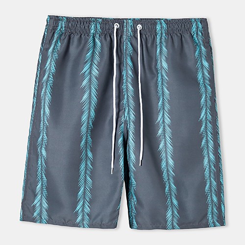 

Men's Casual Daily Holiday Shorts Pants Graphic Short Grey