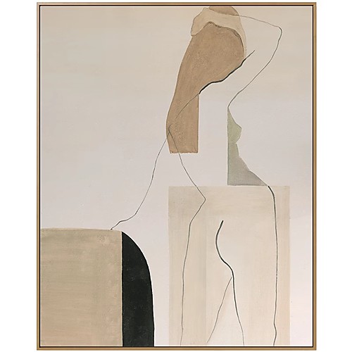 

Oil Painting Handmade Hand Painted Wall Art Modern Minimalist Figure Abstract Home Decoration Decor Rolled Canvas No Frame Unstretched
