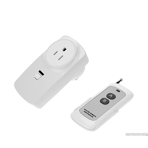 

AC85V 110V 220V wireless Remote control socket /Learing code relay switch /10A relay /433mhz