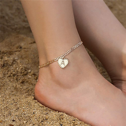 

26 Letters anklet capital english letters anklet summer fashion men and women clavicle chain