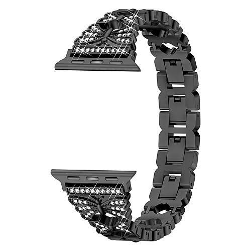 

Smart Watch Band for Apple iWatch Jewelry Design Zinc alloy Replacement Wrist Strap for Apple Watch Series SE / 6/5/4/3/2/1