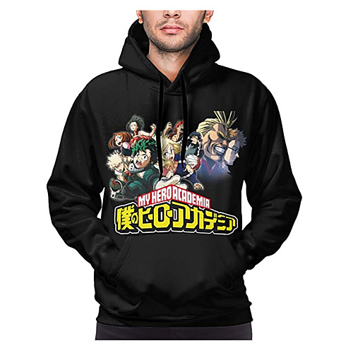 

Inspired by My Hero Academia / Boku No Hero Midoriya Izuku Cosplay Costume Hoodie Terylene 3D Printing Hoodie For Women's / Men's