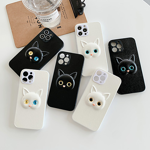 

Phone Case For Apple Back Cover iPhone 12 Pro Max 11 SE 2020 X XR XS Max 8 7 6 Shockproof Dustproof Solid Colored Animal TPU