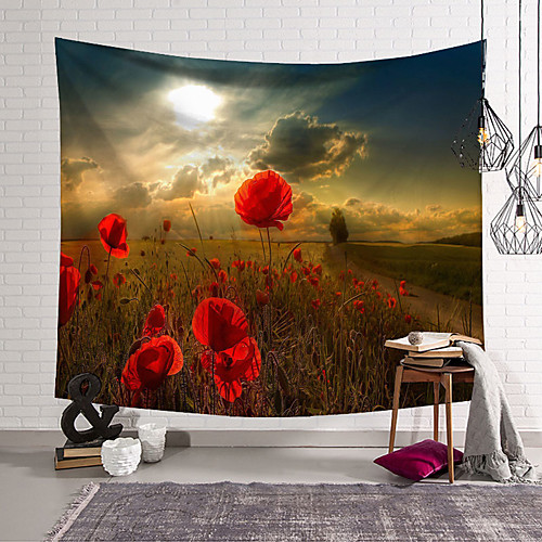 

Wall Tapestry Art Decor Blanket Curtain Hanging Home Bedroom Living Room Decoration Polyester
