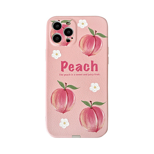 

Phone Case For Apple Back Cover iPhone 12 Pro Max 11 SE 2020 X XR XS Max 8 7 Shockproof Dustproof Food Flower TPU