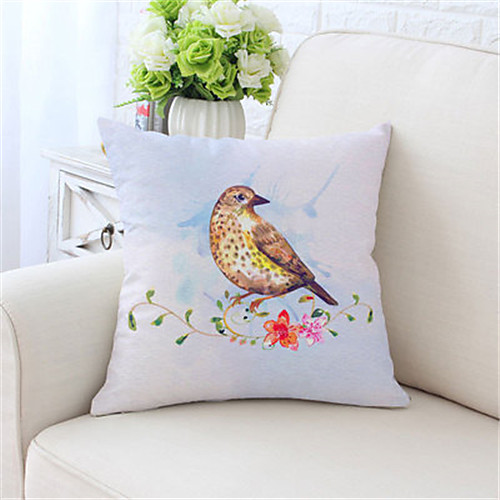 

Double Side Cushion Cover 1PC Faux Linen Soft Decorative Square Throw Pillow Cover Cushion Case Pillowcase for Sofa Bedroom Superior Quality Machine Washable