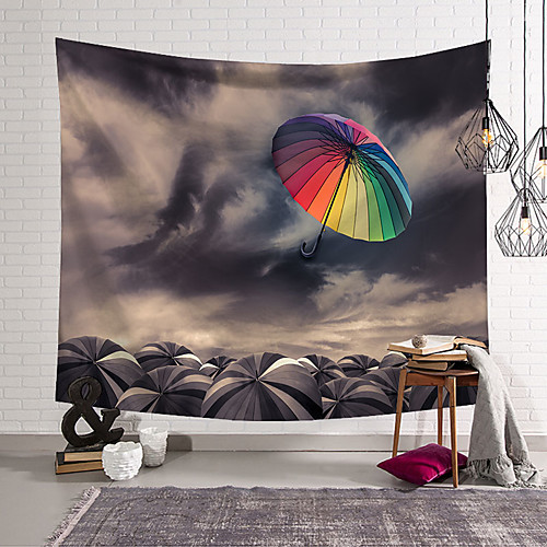 

Rainbow Wall Tapestry Art Decor Blanket Curtain Hanging Home Bedroom Living Room Decoration Polyester