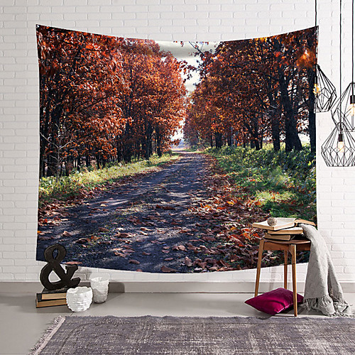 

Landscape Forest Park Wall Tapestry Art Decor Blanket Curtain Hanging Home Bedroom Living Room Decoration Polyester