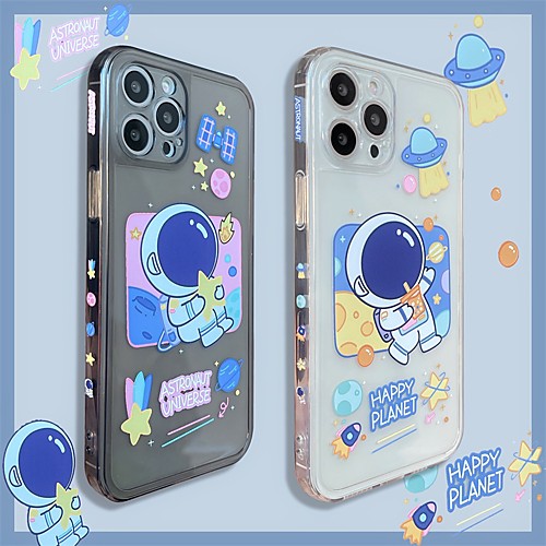 

Phone Case For Apple Back Cover iPhone 12 Pro Max 11 SE 2020 X XR XS Max 8 7 Shockproof Dustproof Food Transparent TPU