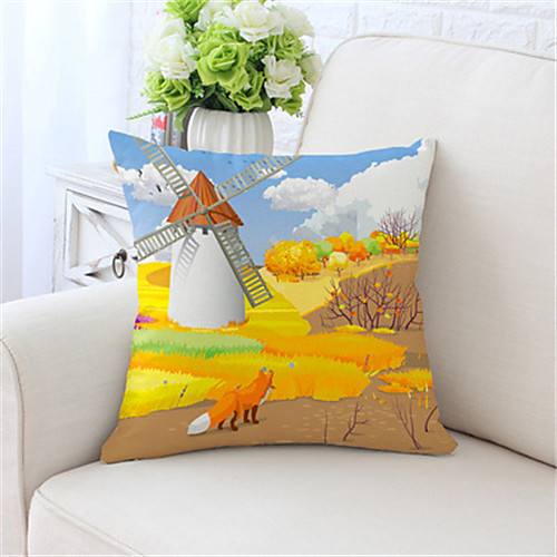 

Double Side Cushion Cover 1PC Soft Decorative Square Throw Pillow Cover Cushion Case Pillowcase for Sofa Bedroom Superior Quality Machine Washable