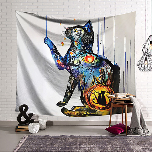 

Wall Tapestry Art Decor Blanket Curtain Hanging Home Bedroom Living Room Decoration Polyester