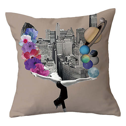 

Double Side Cushion Cover 1PC Soft Decorative Square Throw Pillow Cover Cushion Case Pillowcase for Sofa Bedroom Superior Quality Machine Washable
