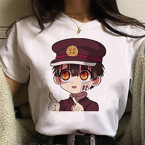 

Inspired by Toilet Bound Hanako kun Cosplay Cosplay Costume T-shirt Polyester / Cotton Blend Print T-shirt For Women's / Men's