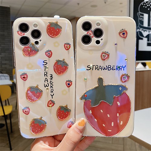 

Phone Case For Apple Back Cover iPhone 12 Pro Max 11 SE 2020 X XR XS Max 8 7 Shockproof Dustproof Pattern Cartoon TPU