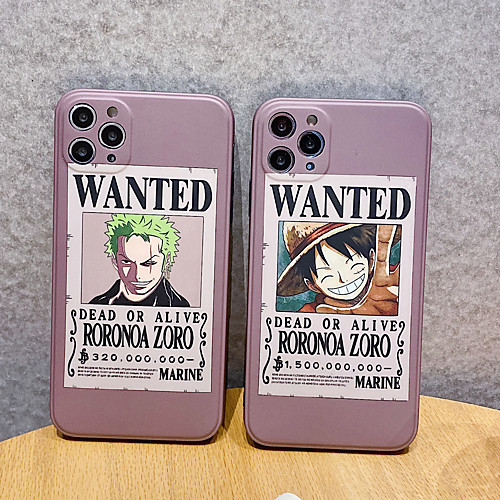 

One Piece Phone Case For Apple Back Cover iPhone 12 Pro Max 11 SE 2020 X XR XS Max 8 7 Shockproof Dustproof IMD Cartoon TPU