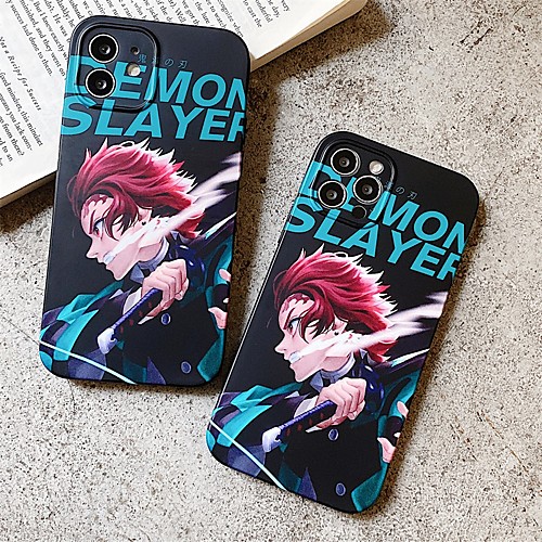 

Demon Slayer: Kimetsu no Yaiba Phone Case For Apple Back Cover iPhone 12 Pro Max 11 SE 2020 X XR XS Max 8 7 Shockproof Dustproof IMD Cartoon TPU