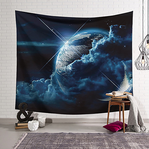 

Wall Tapestry Art Decor Blanket Curtain Hanging Home Bedroom Living Room Decoration Polyester Starry Sky