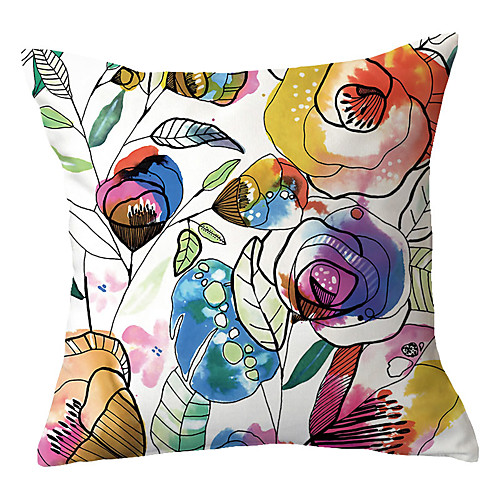 

Double Side Cushion Cover 1PC Soft Decorative Square Throw Pillow Cover Cushion Case Pillowcase for Sofa Bedroom Superior Quality Machine Washable