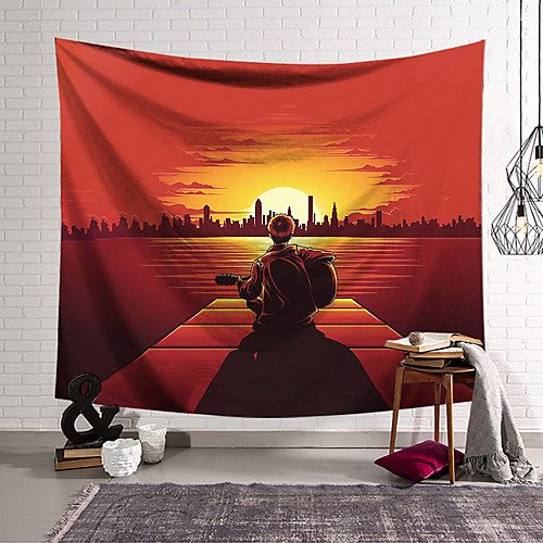 

Wall Tapestry Art Decor Blanket Curtain Hanging Home Bedroom Living Room Decoration Polyester