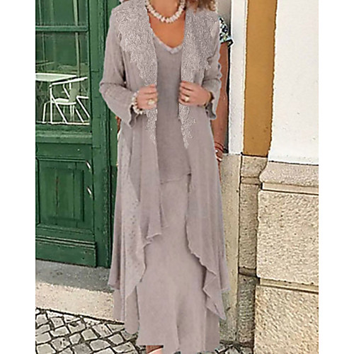 

Long Sleeve Shrugs Chiffon Wedding / Party / Evening Women's Wrap With Solid