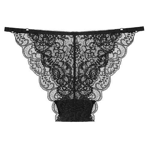 

Women's Bow Brief Micro-elastic Low Waist Purple S