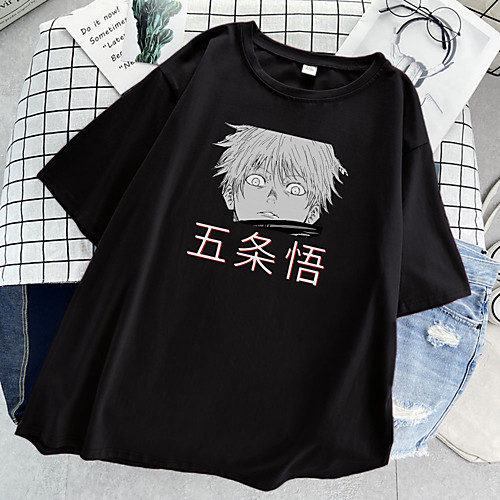 

Inspired by Cosplay Cosplay Cosplay Costume T-shirt Polyester / Cotton Blend Print Harajuku Graphic Kawaii T-shirt For Women's / Men's