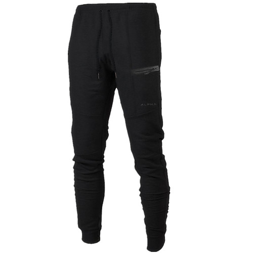 

Men's Athleisure Sports Outdoor Sports Casual Sports Pants Sweatpants Pants Letter Full Length Print Black Light Grey Dark Gray