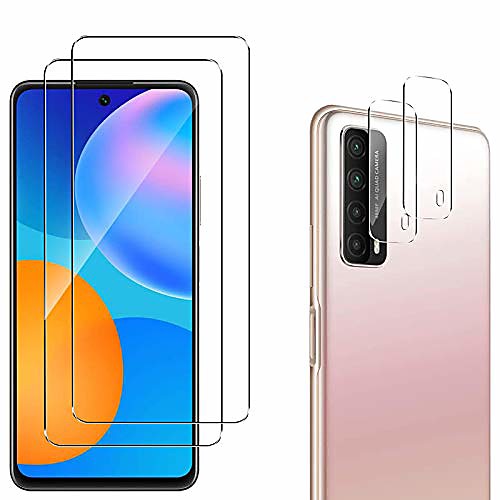 

Phone Screen Protector For Huawei P40 P40 Pro P40 Pro P30 Pro P30 Lite Tempered Glass 4 pcs High Definition (HD) Scratch Proof Front Screen Protector Phone Accessory