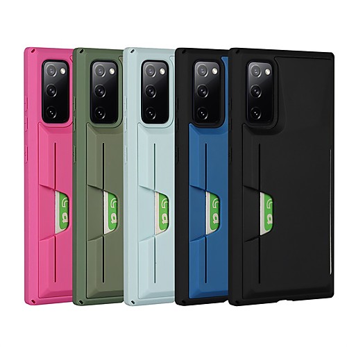 

Phone Case For Samsung Galaxy Back Cover S20 FE 5G Shockproof Dustproof Tile Solid Colored TPU