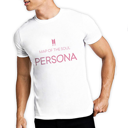 

Men's Unisex Tee T shirt Hot Stamping Graphic Prints Letter Plus Size Print Short Sleeve Casual Tops Cotton Basic Fashion Designer Big and Tall White