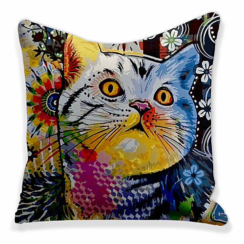 

Double Side Cushion Cover 1PC Soft Decorative Square Pillowcase for Sofa bedroom Car Chair Superior Quality Outdoor Cushion Patio Throw Pillow Covers for Garden Farmhouse Bench Couch