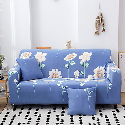 

2021 New Stylish Simplicity Print Sofa Cover Stretch Couch Slipcover Super Soft Fabric Retro Hot Sale Couch Cover